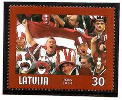 Latvia  2004 .  Ice Hockey. 1v: 30.    Michel # 610 A - Lettonie