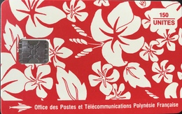 POLYNESIE FRANCAISE  -  PhoneCard  -  Paréo Rouge  -  150 Unités  -  PF 19 - Polynésie Française