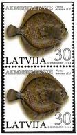 Latvia  2004 . Fish 2004. V:30. Pair Of Top/bottom Imperf.    Michel # 615-16 Do/Du - Lettonie
