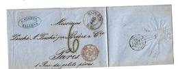 Pre311 / PREUSSEN - Halle/S. 1863. Alle Stempel Gut Plaziert, Nach Paris - Covers & Documents