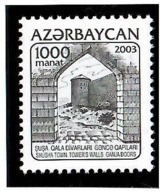 Azerbaijan 2003 .Definitive 2003 (Tower Walls). 1v: 1000 M.  Michel # 552 - Azerbaïdjan