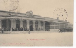 470 82 MONTAUBAN      LA GARE  (calèche Cheval) - Montauban
