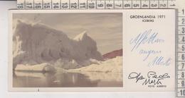 GROENLANDIA  GROENLAND  ICEBERG FOTOCARTOLINA - Greenland