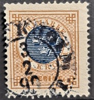 SWEDEN 1886/91 - Canceled - Sc# 49 - 1K - Gebraucht