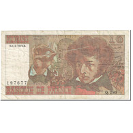 France, 10 Francs, Berlioz, 1976, 1976-08-05, TB, Fayette:63.20, KM:150c - 10 F 1972-1978 ''Berlioz''