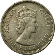 Monnaie, Etats Des Caraibes Orientales, Elizabeth II, 25 Cents, 1965, TTB - Caraibi Britannici (Territori)