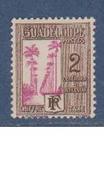 GUADELOUPE     N°  YVERT  :   TAXE  25  NEUF AVEC  CHARNIERES      ( Ch  3 / 24 ) - Postage Due