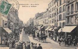 78-VERSAILLES-REVUE HOCHE, DEFILE DU 22e ARTILLERIE - Versailles