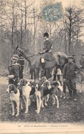 78-RAMBOUILLET- FORÊT , CHASSE A COURRE - Rambouillet