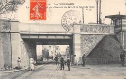 78-LES-MUREAUX- CHEMIN DE FER, ET LA GRANDE RUE - Les Mureaux