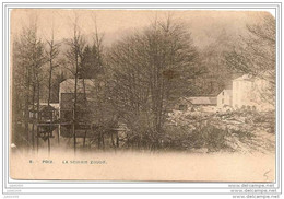 POIX  ..--  La SCIERIE  ZOUDE .   1907 Vers BRUXELLES ( Mr Philippe LAN? ) . Voir Verso . - Saint-Hubert