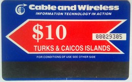 Turks Abd Caicos US$10 Autelca - Turks & Caicos (Islands)