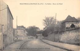 78-NEAUPHLE-LE-CHATEAU- LE SABLON, ROUTE DE PONTEL - Neauphle Le Chateau