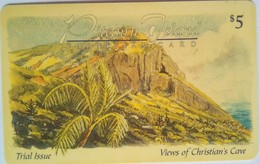 Trial Issue $5 Views Of Christian's Cave - Islas Pitcairn