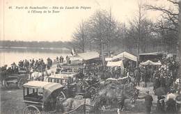 78-RAMBOUILLET- FORÊT- FÊTE DU LUNDI DE PÂQUES A L'ETANG DE LA TOUR - Rambouillet