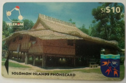 Solomon Islands 04SIC  $10  "Sigana Village, Isabel Province " - Solomoneilanden