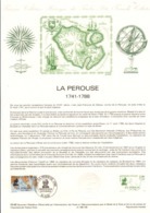 DOCUMENT FDC 1988 LA PEROUSE - Documents Of Postal Services