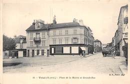 78-TRIEL- PLACE DE LA MAIRIE ET GRANDE RUE - Triel Sur Seine