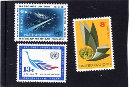 CG39 - 1963 ONU New York - Posta Aerea - America Del Nord