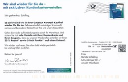 BRD / Bund Dreieich Dialogpost DV 05 0,28 Euro FRW Handy 2020 Galeria Kaufhof - Covers & Documents