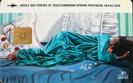 POLYNESIE FRANCAISE  -  PhoneCard  -  La Lettre Déchirée  -  30 Unités - PF 28Aa - Polynésie Française