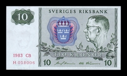 Suecia Sweden 10 Kronor 1983 Pick 52e SC UNC - Sweden