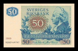 Suecia Sweden 50 Kronor 1989 Pick 53d SC UNC - Suède