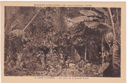 Delcampe - Cote D'ivoire : Au Coeur De La Grande Forêt : Missions Africaines : ( Animation ) - Ivoorkust