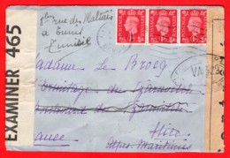 GB, King Edward VIII, Devon - Tunisie - Covers & Documents