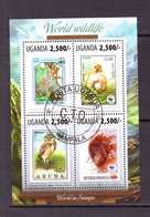 OUGANDA 2014 WWF.TIMBRES SUR TIMBRES  YVERT N° OBLITERE - Gebruikt