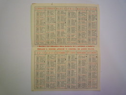 2020 - 5719  PETIT CALENDRIER  1956  (Calendario  1956 Antoniano)   Format 7 X 11cm    XXX - Small : 1941-60