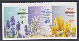 ISRAEL 2019 Autumn Flowers From Booklet - Autres
