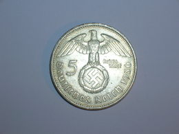 ALEMANIA- 5 MARCOS PLATA 1936 A (963) - 5 Reichsmark