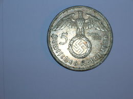 ALEMANIA- 5 MARCOS PLATA 1936 G (967) - 5 Reichsmark