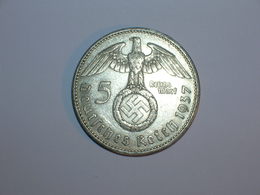 ALEMANIA- 5 MARCOS PLATA 1937 A (969) - 5 Reichsmark