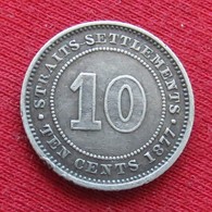 Straits Settlements 10 Cents 1877 - Other - Asia