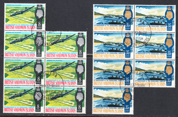 British Solomon Islands 1967 First Day Of Issue, Cancelled, Sc# 174-175, SG 160-161 - Isole Salomone (...-1978)
