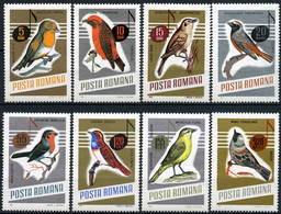 Romania 1966 MiNr. 2500 - 2507  Rumänien Birds 8v MNH ** 11,00 € - Unused Stamps