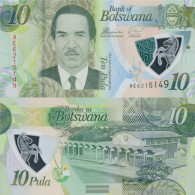 Botswana Pick-number: 35 Uncirculated 2018 10 Pula - Botswana