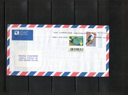 South Africa 2002 Animals Interesting Airmail Letter - Lettres & Documents
