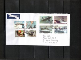 South Africa 2012 Interesting Airmail Letter - Brieven En Documenten