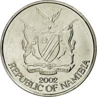 Monnaie, Namibia, 10 Cents, 2002, Vantaa, TTB, Nickel Plated Steel, KM:2 - Namibië