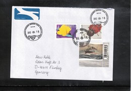 South Africa 2012 Interesting Airmail Letter - Brieven En Documenten