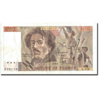 France, 100 Francs, 100 F 1978-1995 ''Delacroix'', 1986, 1986, TB+ - 100 F 1978-1995 ''Delacroix''