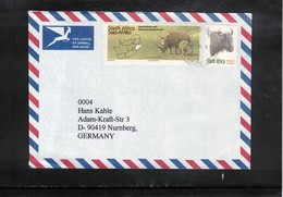 South Africa 2000 Interesting Airmail Letter - Covers & Documents