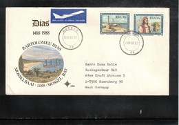 South Africa 1988 Interesting Airmail Letter - Briefe U. Dokumente