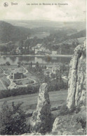 Yvoir Les Rochers De Warenne Et De Champalle  Nels 1912 - Yvoir