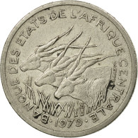 Monnaie, États De L'Afrique Centrale, 50 Francs, 1979, Paris, TB+, Nickel - Central African Republic