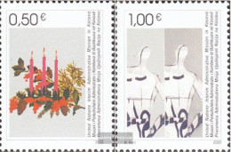 Kosovo 16-17 (complete Issue) Volume 2003 Completeett Unmounted Mint / Never Hinged 2003 Christmas And Year - Gebruikt