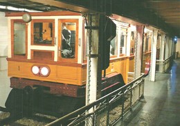 UNDERGROUND SUBWAY METRO RAIL RAILWAY RAILROAD TRAIN BKV BUDAPEST DEAK SQUARE TRANSPORT MUSEUM * Top Card 0307 3 Hungary - Métro